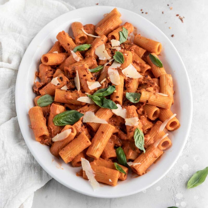 Pasta Alla Vodka, la fameuse pâte à la vodka par Le Philtre
