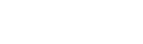 Le Philtre — logo baseline blanc