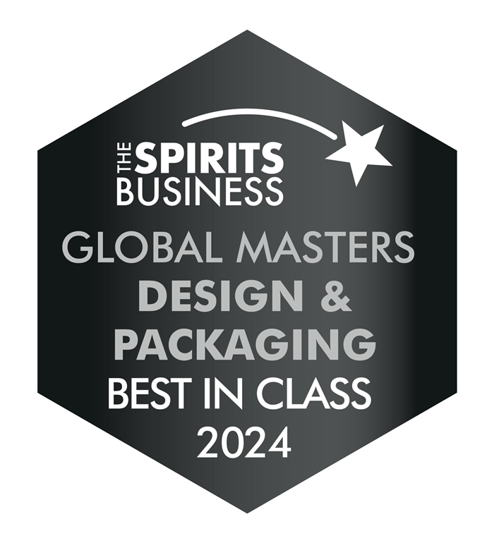 Médaille Global Masters 2024 — Design & Packaging, Best in Class, The Spirits Business